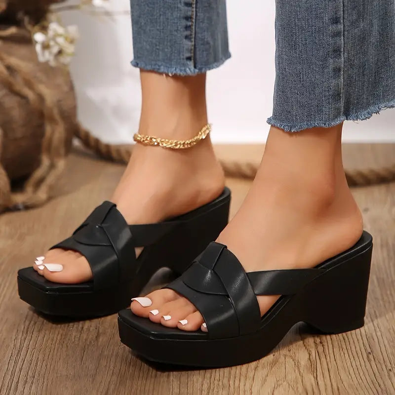 Descubre el Confort y Estilo con las Sandalias de Tacón para Mujer