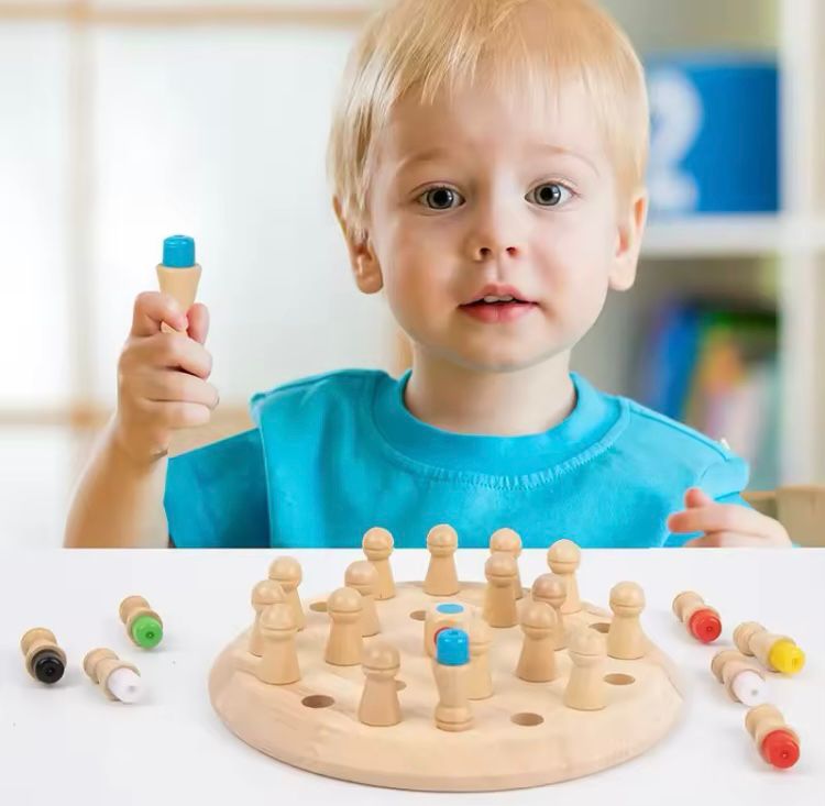 🧠 Desarrolla la Mente de tus Pequeños con el Juego de Memoria Montessori 🌟