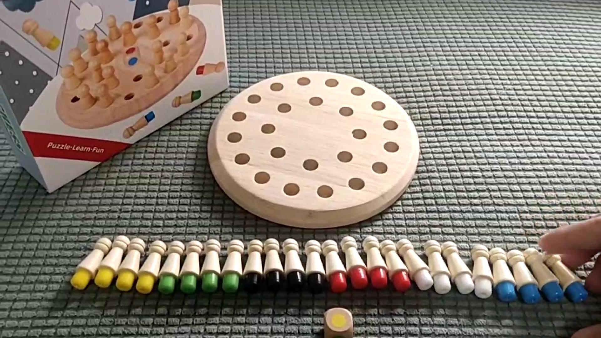 🧠 Desarrolla la Mente de tus Pequeños con el Juego de Memoria Montessori 🌟