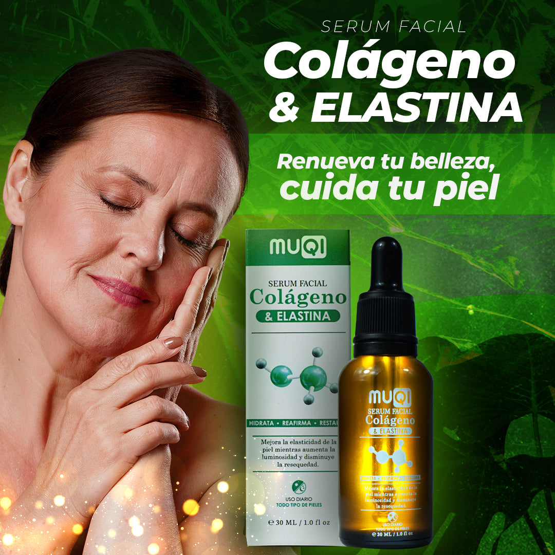 Serum Facial de Colágeno y Elastina